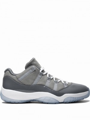 Nike Retro Low Men's Air Jordan 11 Grey | JZBUMCA-46