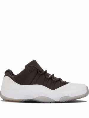 Nike Retro Low Men's Air Jordan 11 White / Black | XRSCHVY-37