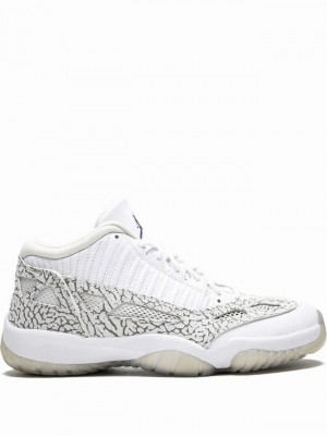 Nike Retro Low Men's Air Jordan 11 White / Grey | XEWLAFK-93