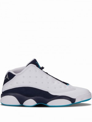 Nike Retro Low Men's Air Jordan 13 White / Blue | JMPACUX-63