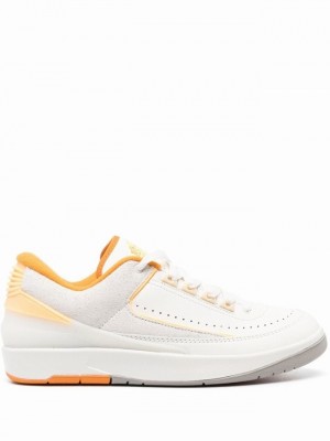 Nike Retro Low Men's Air Jordan 2 White | TAUMIRO-04