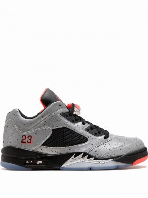 Nike Retro Low Neymar Men's Air Jordan 5 Grey | MSETIUJ-89