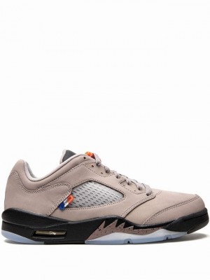 Nike Retro Low PSG Men's Air Jordan 5 Grey | KYGOLMR-70