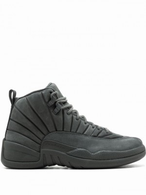 Nike Retro Men's Air Jordan 12 Grey | TNAJXHZ-74