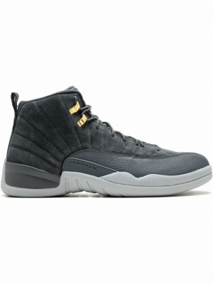 Nike Retro Men's Air Jordan 12 Grey | VAFSDGU-12