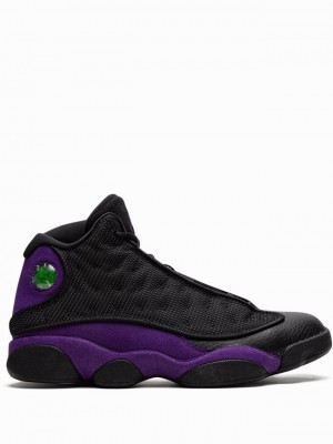 Nike Retro Men's Air Jordan 13 Black / Purple | PDAJECW-73