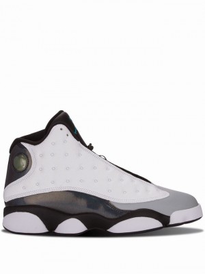 Nike Retro Men's Air Jordan 13 White / Grey | RFPEZOB-26