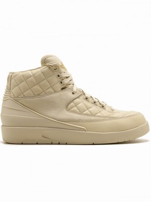 Nike Retro Men's Air Jordan 2 Beige | NHIKWJV-80