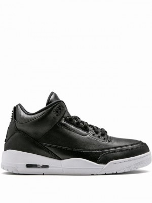 Nike Retro Men's Air Jordan 3 Black | IQWVJEP-96