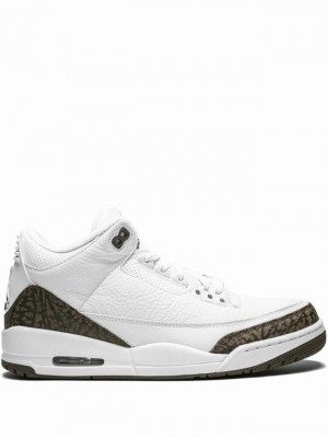 Nike Retro Men's Air Jordan 3 White / Black | YHSOAJT-02