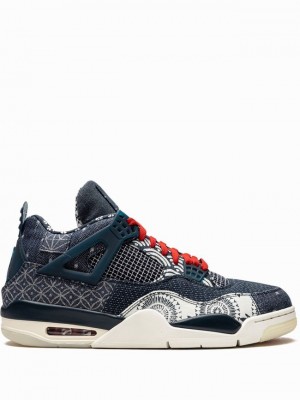 Nike Retro Men's Air Jordan 4 Black | ANWYMGF-26