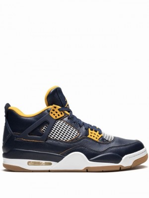 Nike Retro Men's Air Jordan 4 Navy | BGECHFP-20