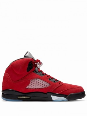 Nike Retro Men's Air Jordan 5 Red | UIFQOJV-08