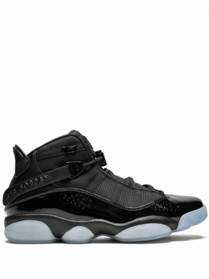 Nike Retro Men's Air Jordan 6 Black | QXZRFLC-09