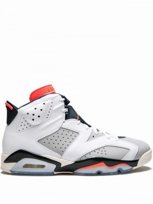 Nike Retro Men's Air Jordan 6 White | CRVZTAS-36