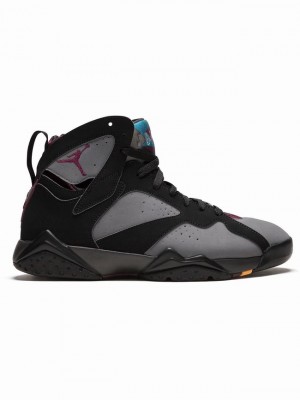 Nike Retro Men's Air Jordan 7 Black / Grey | HGCZANM-42