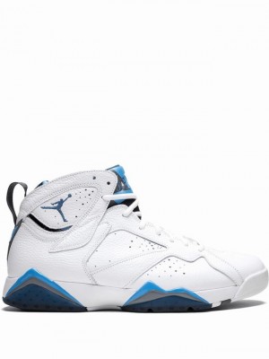 Nike Retro Men's Air Jordan 7 White / Blue | MHCXPSK-70