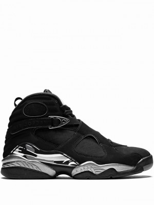 Nike Retro Men's Air Jordan 8 Black | POIECXA-62