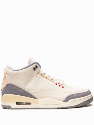 Nike Retro Muslin Men's Air Jordan 3 Beige | QSJGDVU-84