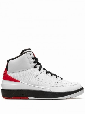 Nike Retro OG Chicago Women's Air Jordan 2 White / Red | QGRWLXY-58