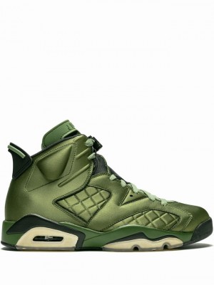 Nike Retro Pinnacle Men's Air Jordan 6 Green | USANKQF-30