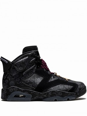 Nike Retro SD Women's Air Jordan 6 Black | YJPOIBU-93