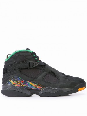 Nike Retro Tinker Air Raid Women's Air Jordan 8 Black | QRMINJH-76