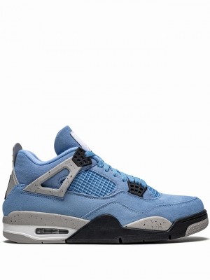 Nike Retro University Men's Air Jordan 4 Blue | JCLMGFK-40