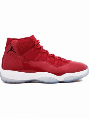 Nike Retro Win Like 96 Women's Air Jordan 11 Red | AQNPJSO-47