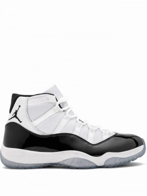 Nike Retro Women's Air Jordan 11 White / Black | WLDJAGV-25