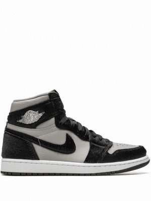 Nike Twist 2.0 Women's Air Jordan 1 Black / Grey | IALCDWX-60