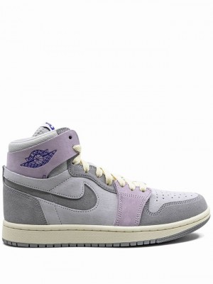 Nike Zoom Air CMFT 2 Women's Air Jordan 1 Grey / Pink | DUZIFKV-14