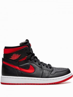 Nike Zoom Air CMFT Women's Air Jordan 1 Black / Red | CJKIGFL-83