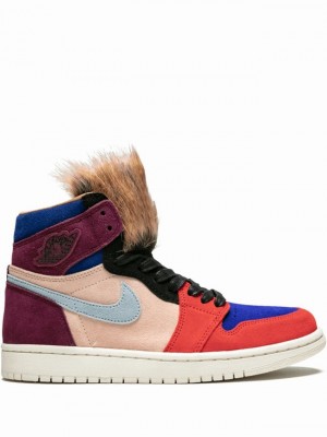 Nike x Aleali May High OG Nrg Court Lux Women's Air Jordan 1 Multicolor | ZGFBUNC-25