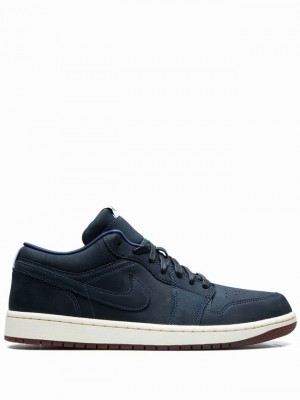 Nike x Eastside Golf Low Men's Air Jordan 1 Navy | EVJZITH-41