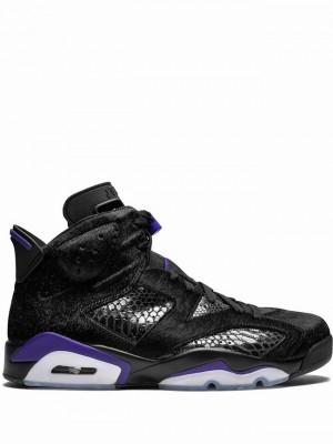 Nike x Social Status Retro SP Black Cat Women's Air Jordan 6 Black | XUGHIOZ-21