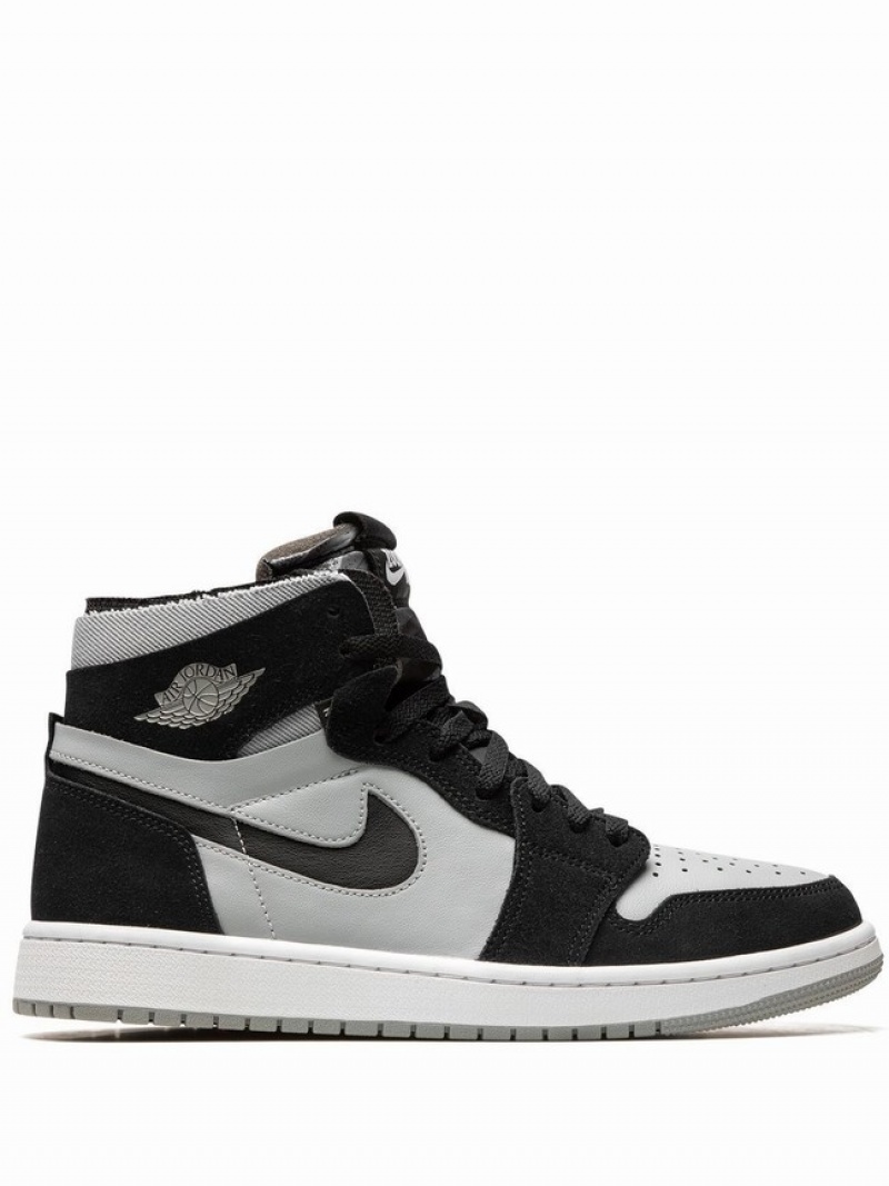 Nike CMFT Men\'s Air Jordan 1 Black / White | EOFGHIK-54