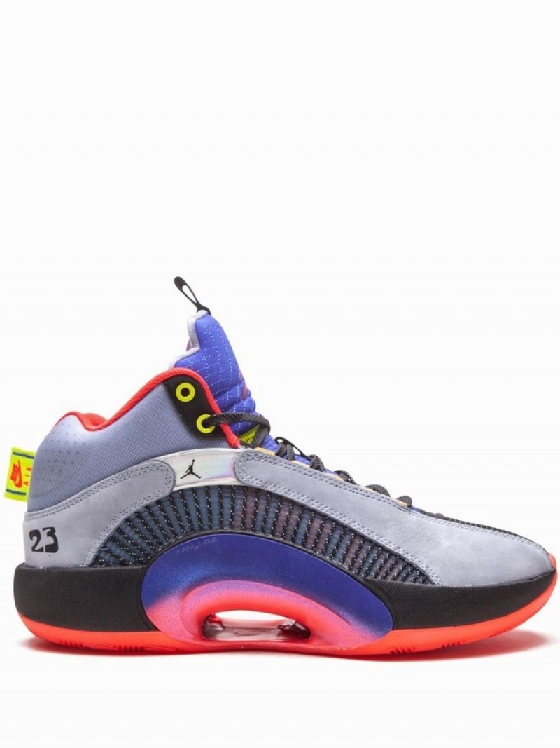 Nike Center Of Gravity Men\'s Air Jordan 35 Multicolor | YZBFAHV-84