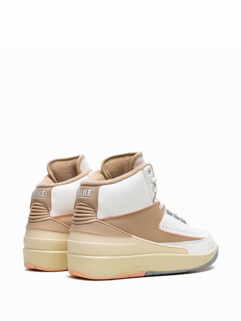 Nike Craft Sunset Haze Women's Air Jordan 2 White / Beige / Light Blue | GIMZRTK-87