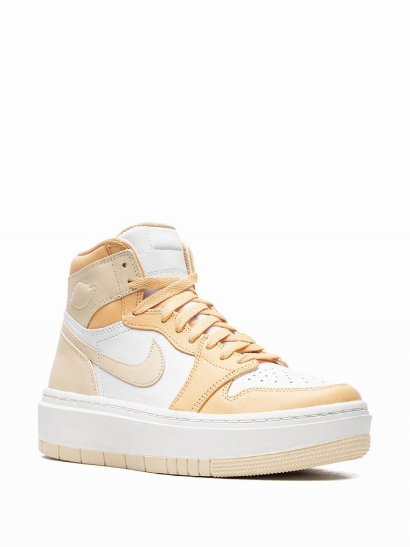 Nike Elevate High Celestial Gold Women's Air Jordan 1 Gold | XFZAUPC-02