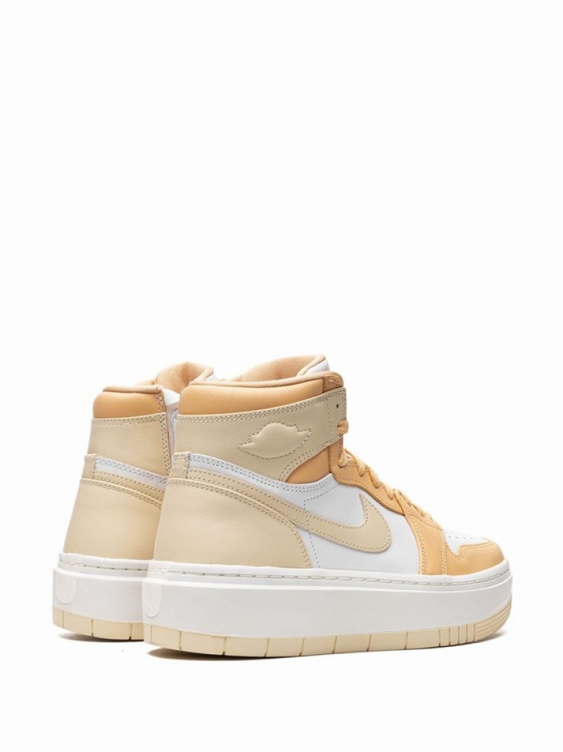 Nike Elevate High Celestial Gold Women's Air Jordan 1 Gold | XFZAUPC-02