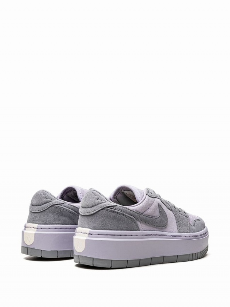 Nike Elevate Low Stealth/Titanium Women's Air Jordan 1 Titanium | TSDZUAG-58