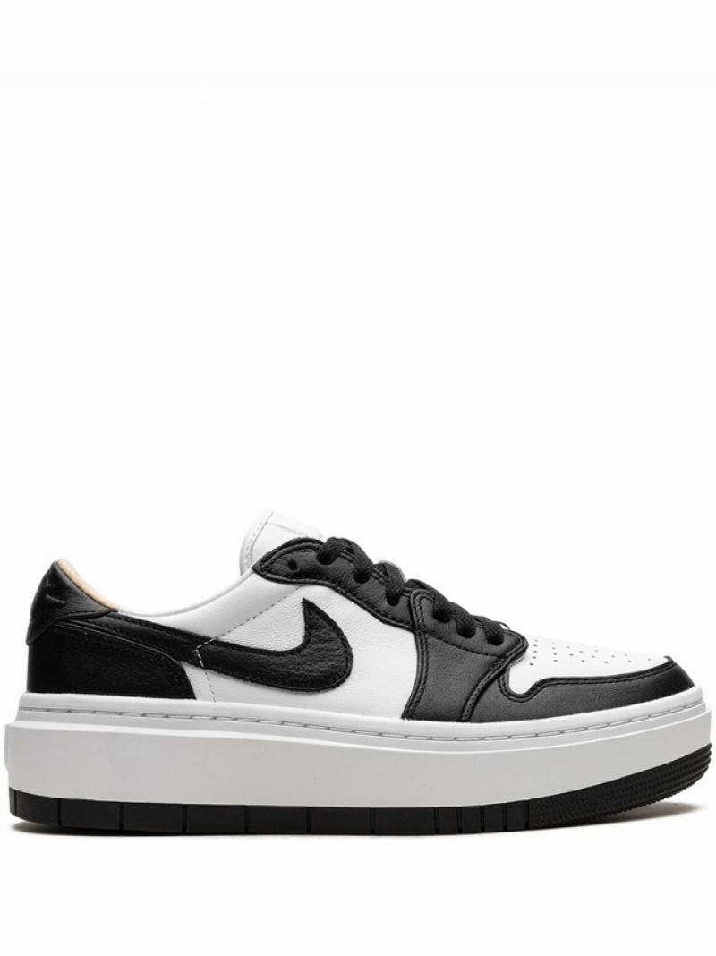 Nike Elevate Women\'s Air Jordan 1 White / Black | XOVFYDQ-82