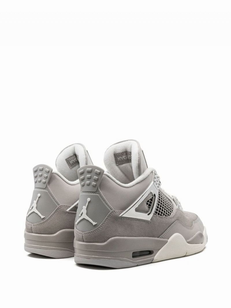 Nike Frozen Moments Women's Air Jordan 4 Grey | RZNGEQO-19