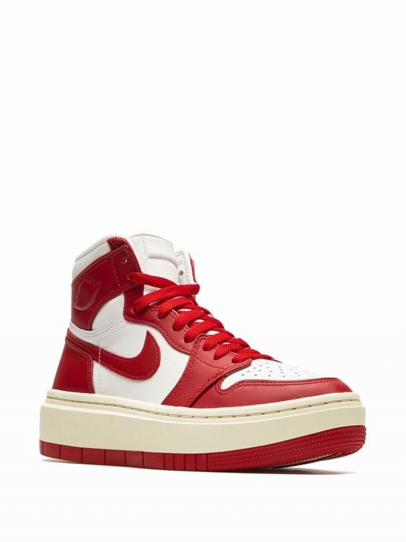 Nike High Elevate Varsity Red Women's Air Jordan 1 Red | BWJDLKQ-75