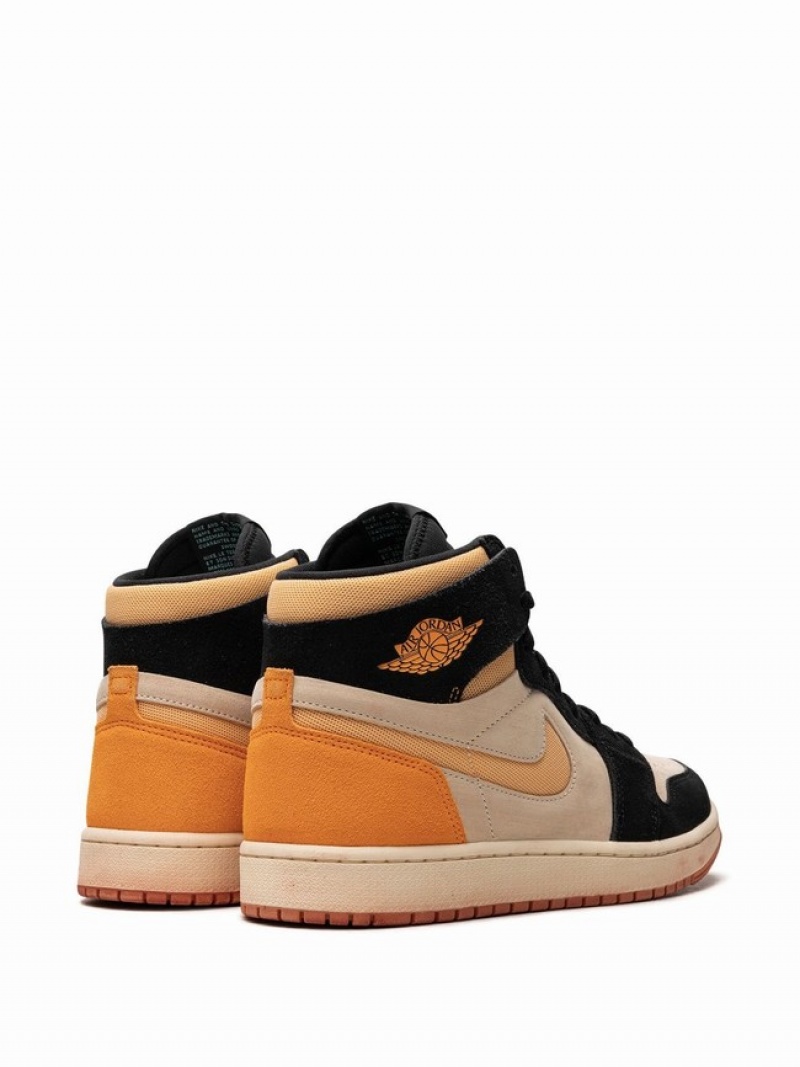 Nike High Zoom Air CMFT 2 Muslin/Vivid Men's Air Jordan 1 Black / Orange | WFGADOU-58