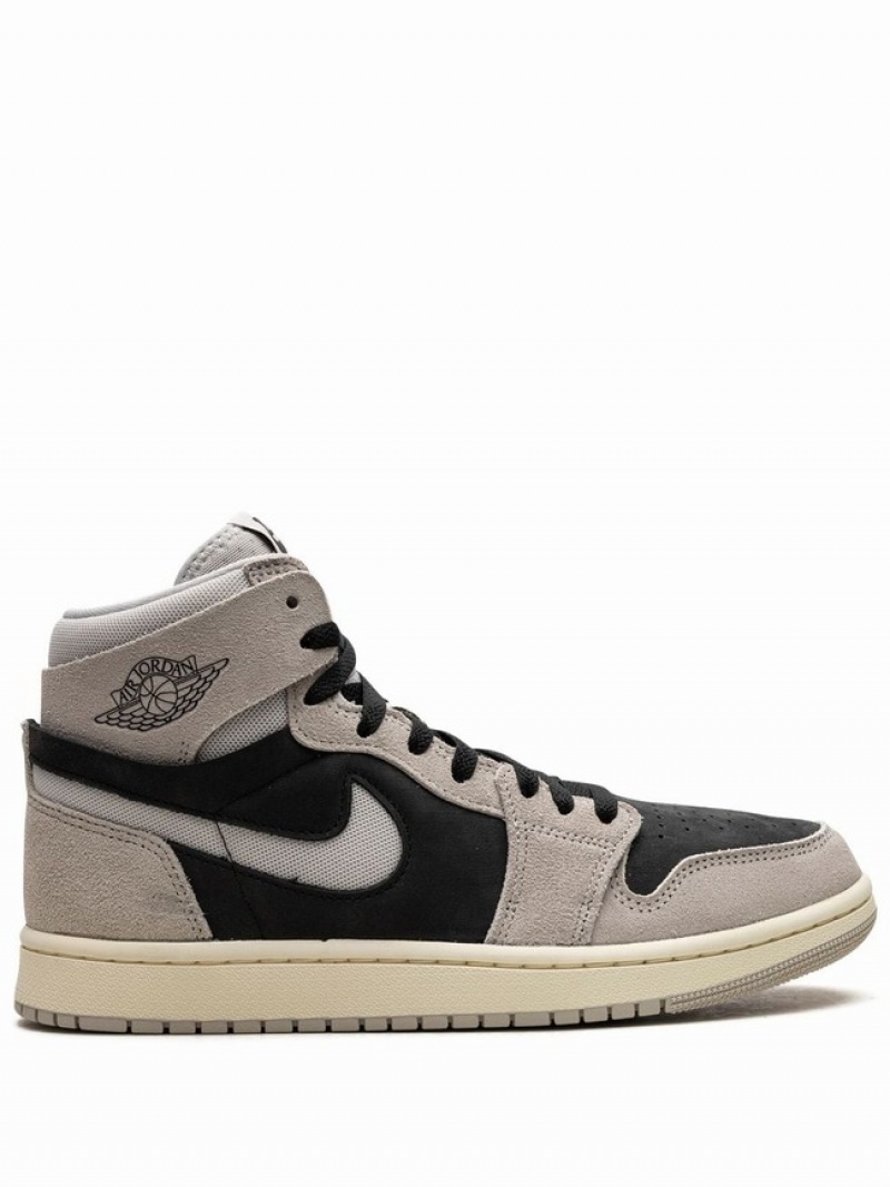 Nike High Zoom CMFT 2 Light Iron Ore Women\'s Air Jordan 1 Black / Grey | GCFUAQS-64