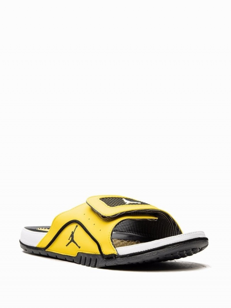 Nike Hydro IV Lightning Men's Air Jordan Hydro Yellow / Black | XEBOCKR-15