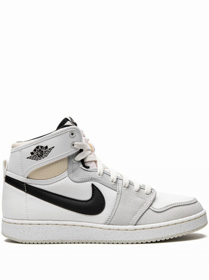 Nike KOscale Men\'s Air Jordan 1 White | EVATGUQ-04