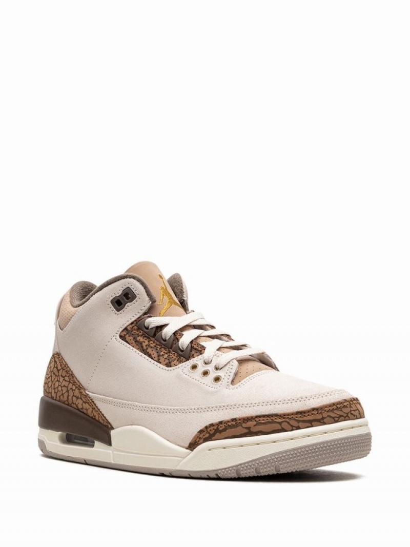 Nike Light Orewood Brown Men's Air Jordan 3 Beige | NIXHKYA-74